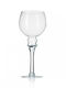 Palma Emporio Candle Holder Glass in Transparent Color 11x11x30.5cm 1pcs