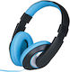 Grundig Wired Over Ear Headphones Blue