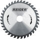 Raider Δίσκος Κοπής Ξύλου με 60 Δόντια 20mm