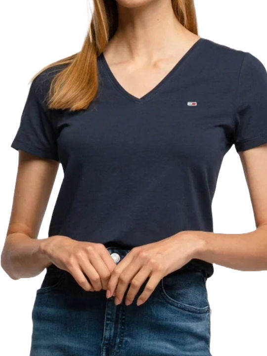 Tommy Hilfiger Women's T-shirt Blue