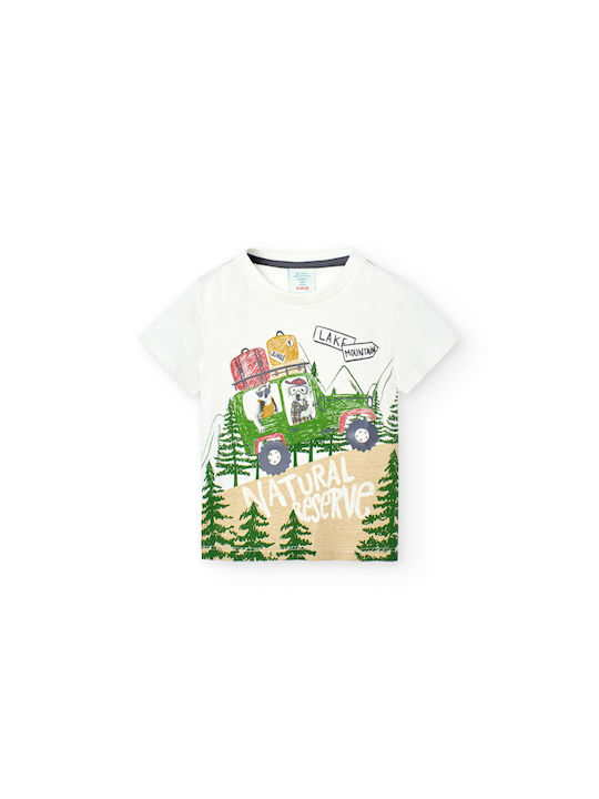 Boboli Kids T-shirt Ecru