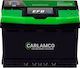 Carlamco Batterie Auto mit Kapazität 72Ah Start/Stopp