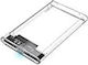 LogiLink Hard Drive Case 2.5" SATA III with connection USB 3.0 in Schwarz color
