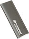 Transcend Esd265c 500GB USB 3.2 SSD Stick cu conexiune USB-C Gri