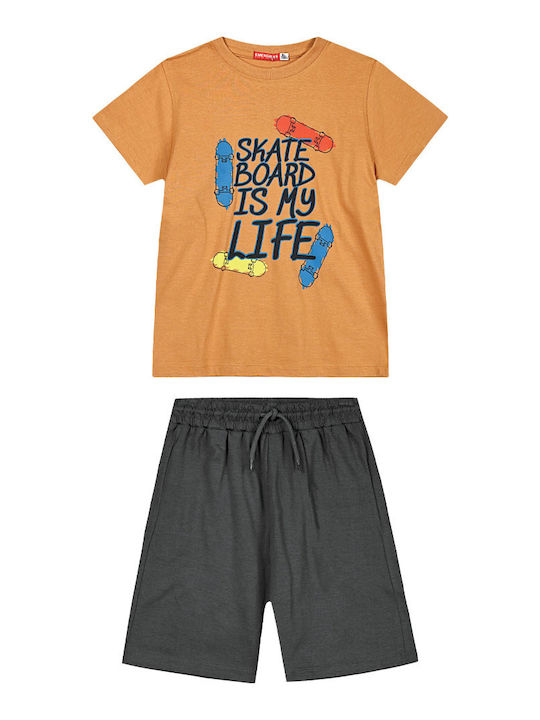 Energiers Kids' Set with Shorts Summer 2pcs Ant...
