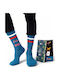 Closet22 Herren Gemusterte Socken Mehrfarbig 4Pack