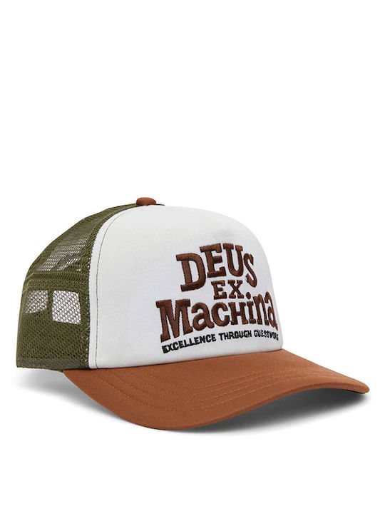 Deus Ex Machina Men's Trucker Cap Brown