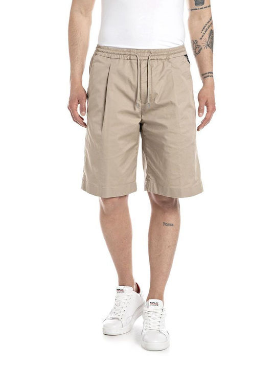 Replay Herrenshorts Chino Beige