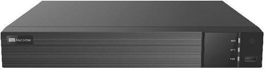 TVT TD-3108B1H-8P Καταγραφικό NVR 8 Καναλιών με Ανάλυση 4K
