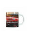 Half Moon Bay Volkswagen Retro Mug Ceramic Multicolored