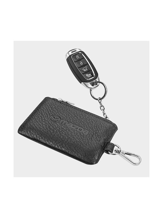 Keychain Piele Negru