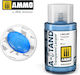 Ammo Modellbau Farbe Transparent Blue 30ml