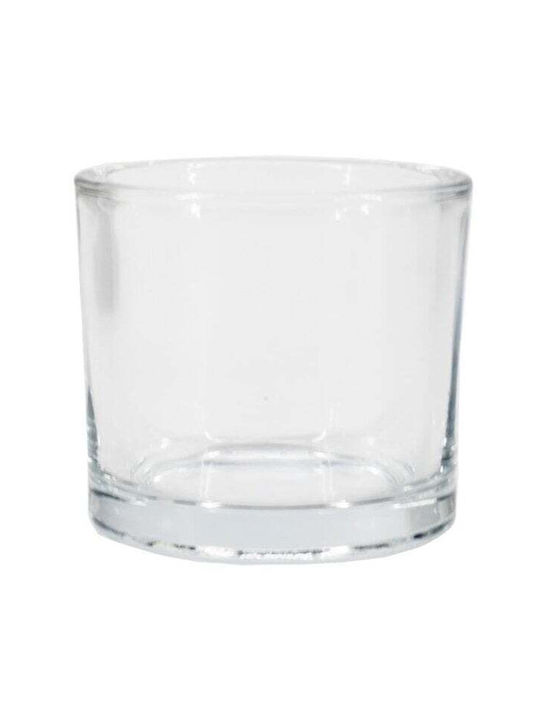 Floran Διακοσμητικό Βάζο Glas Transparent 6x6.5cm 1Stück