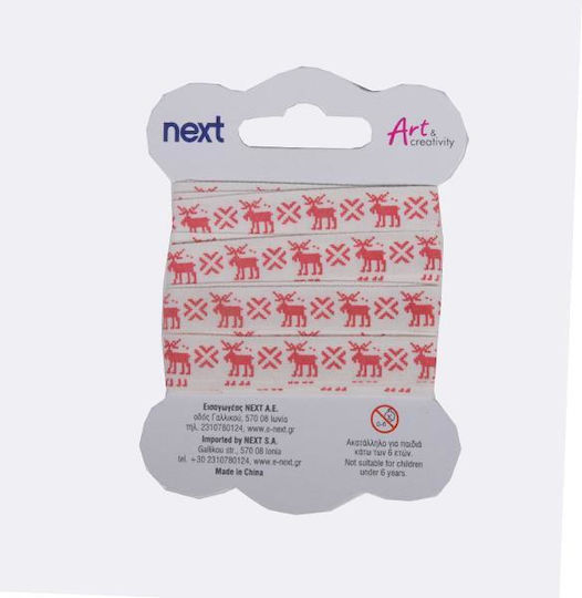 Next Stoff Band Monochrom mit Breite 10mm 3Stück 27788