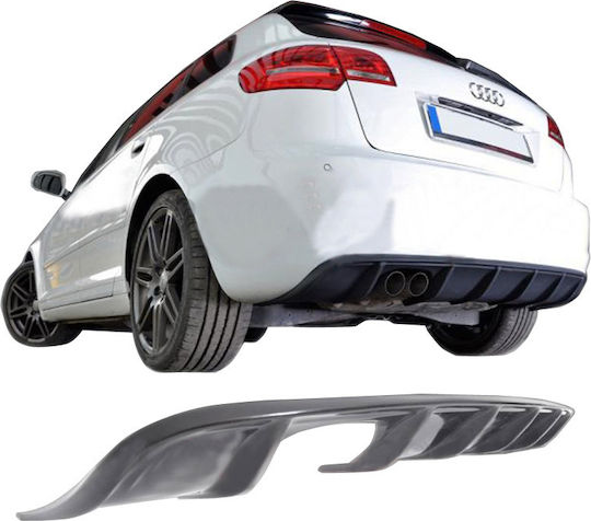 Motordrome Diffuser Αυτοκινήτου Πίσω Συμβατό με Audi A3 2008-2012