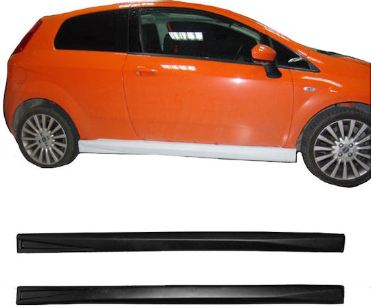 Motordrome Türschweller Auto Seitwärts Kompatibel mit Fiat Großer Punkt / Punto Evo 05-18