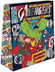 Foil Paper Bag for Gift with Theme "Avengers" Multicolored 18x23x11cm.