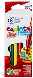 Carioca Маркери за рисуване 2.8мм Комплект 6бр ...