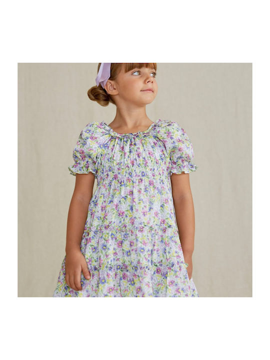 Abel & Lula Kids Dress Lila