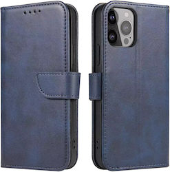 Hurtel Flap Brieftasche Silikon Blau (SAMSUNG A55)