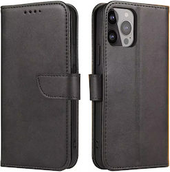 Hurtel Magnet Wallet Silicone Black (Xiaomi 14)