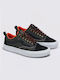 Vans Skate Herren Sneakers Black / Flame