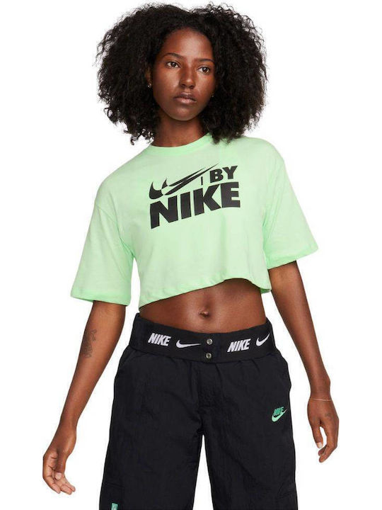 Nike Sportswear Women's Athletic Crop T-shirt Vapor Green FZ4635