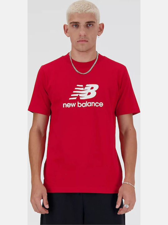 New Balance Αθλητικό T-shirt Κόκκινο