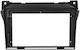 Bizzar DIN Fascia Panels 2 Din Wiring Compatible with Screen 9" for Nissan Pixo Suzuki Alto 2009-2014