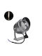 GloboStar Φωτιστικό Προβολάκι LED Εξωτερικού Χώρου 16W με Φυσικό Λευκό Φως IP65 Γκρι