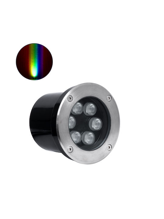 GloboStar Waterproof Outdoor Projector Lamp Built-In Led Multicolour