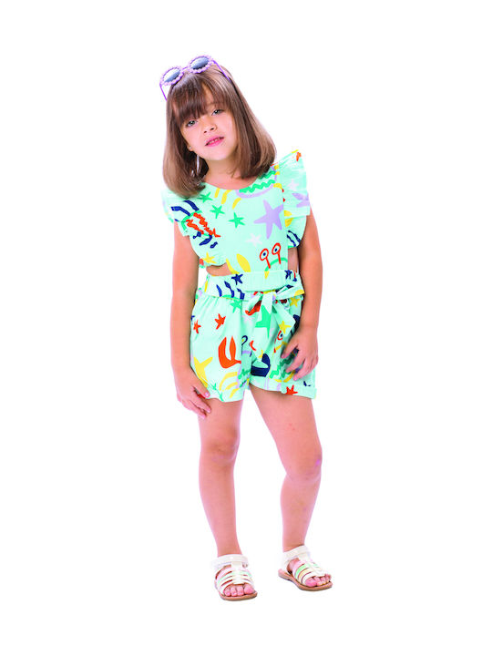 Kinderstoff-Overall-Shorts/Bermudas Embrime