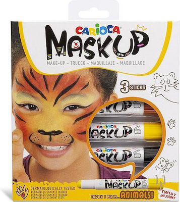 Carnival Face Painting Mask Up 6pcs