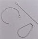 Next Metallic Chain for Jewelry Set 100pcs