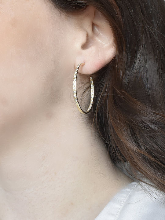 Antwnakakis Ohrringe aus Gold 14K