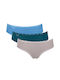 Sloggi 24/7 Weekend H Hipster Baumwolle Damen Slip 3Pack Petrol