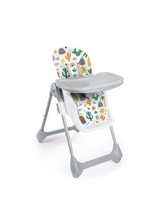 Dolu Deluxe Scaun Înalt De Masă Bebe Pliabil Multicolor