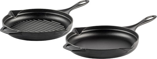Hosse Hosse Mandenpfannen Set Black Onyx 2-teilig