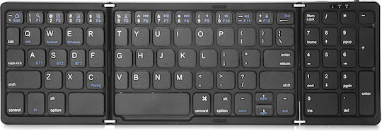 B089 Foldable Ασύρματο Bluetooth Πληκτρολόγιο Αγγλικό US