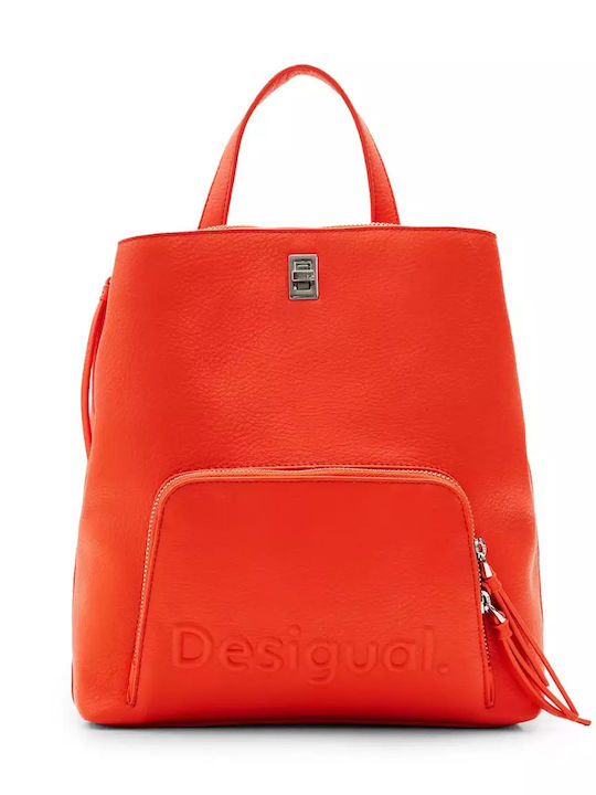 Desigual Women's Bag Backpack Orange
