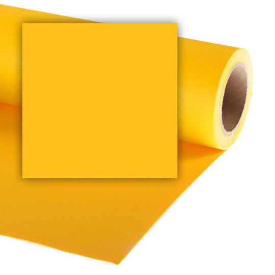 Colorama Φωτογραφικό Φόντο Χάρτινο 135x1100εκ. Κίτρινο