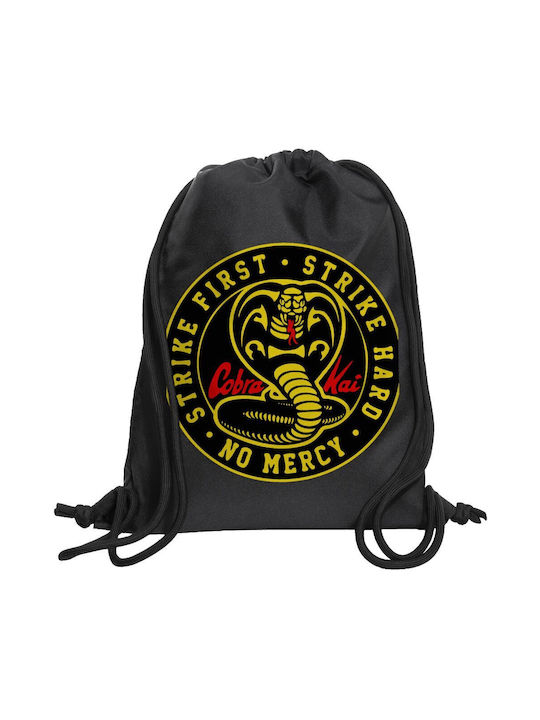 Koupakoupa Cobra Kai Strike First Dojo Gym Backpack Black