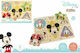 Kinder Steckpuzzle für 2++ Jahre 6pcs Disney