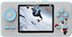 Electronic Kids Handheld Console for 5 Plus Years Grey