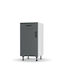 Modest Floor Cabinet Charcoal 40x48x82pcs