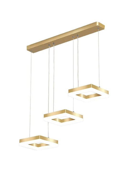 Powertech Pendant Light LED with Natural White Light Gold