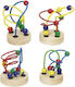Goki Wooden Interactive Toy Mini Bead Maze (Various Designs/Assortment of Designs) 1pc