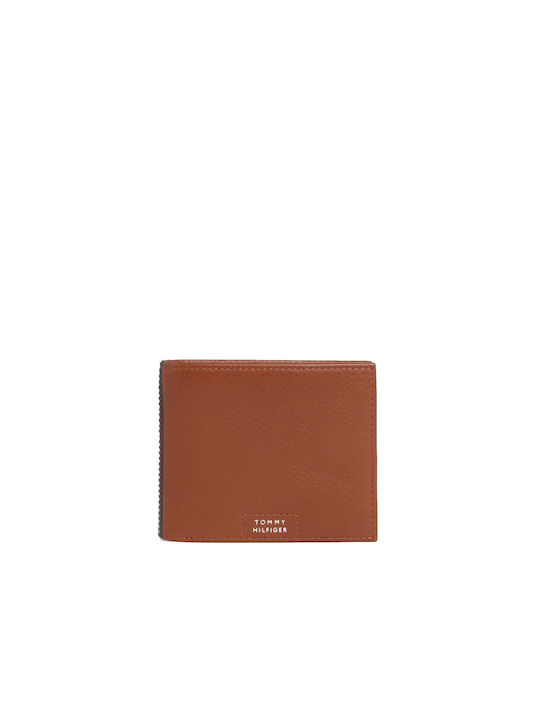 Tommy Hilfiger Men's Leather Coin Wallet Tabac ...