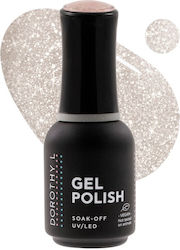 Dorothy L Gel-Nagellack Gold Glitter 15ml