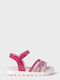 Kinder Sandalen Fuchsie